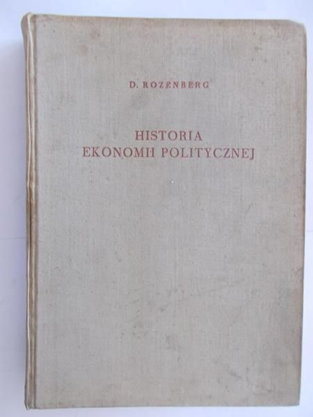 Historia ekonomii politycznej