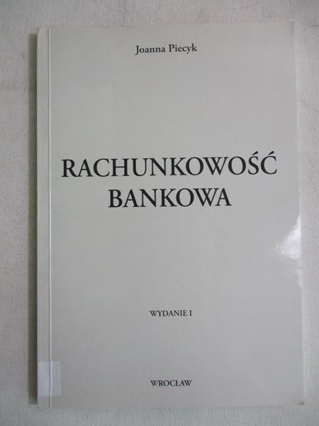 Rachunkowość bankowa