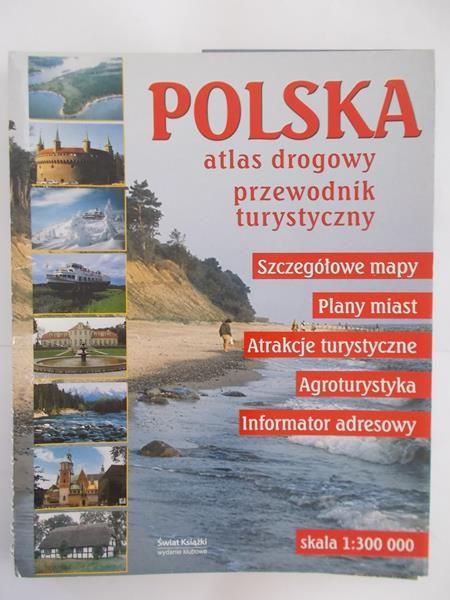 Polska Atlas drogowy przewodnik turystyczny