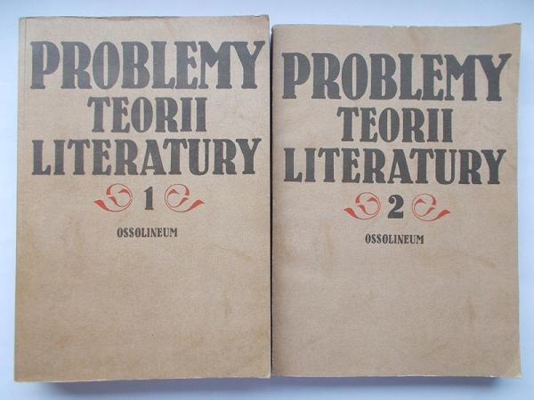 Problemy teorii literatury, Tom I-II