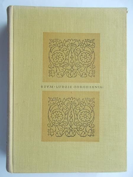 Rzym:ludzie odrodzenia