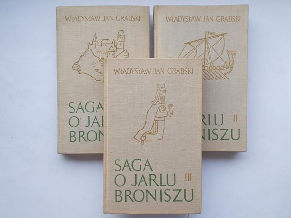 Saga o Jarlu Broniszu Tom I-III