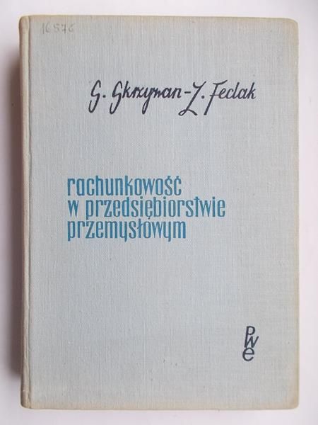 Rachunkowość w przedsiębiorstwie przemysłowym