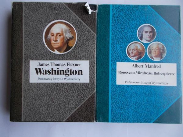 Washington/Rousseau, Mirabeau, Robespierre