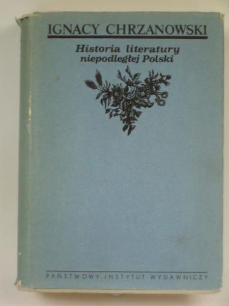 Chrzanowski Ignacy - Historia literatury niepodległej Polski