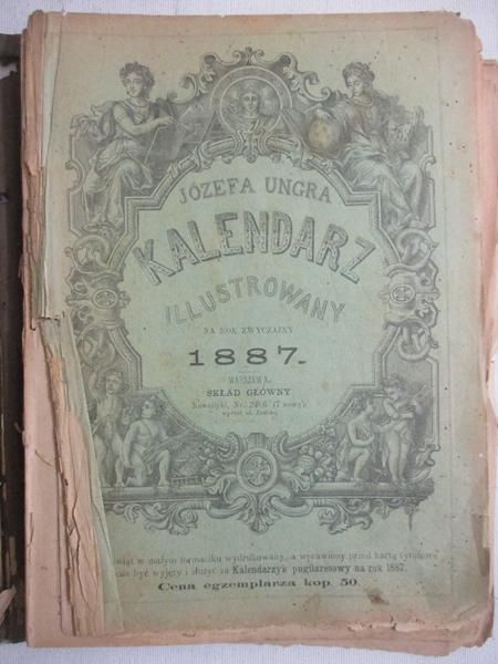 Ungr Józef - Kalendarz ilustrowany na rok 1887