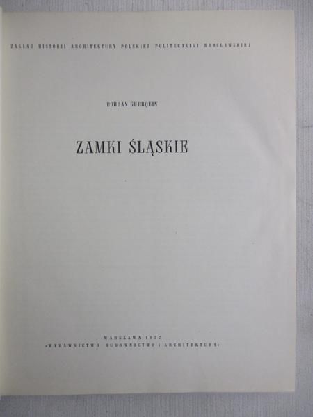 Zamki śląskie