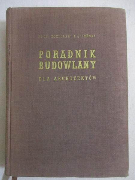 Mączeński Zdzisław - Poradnik budowlany dla architektów
