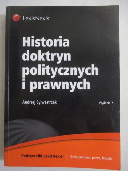 Historia doktryn politycznych i prawnych