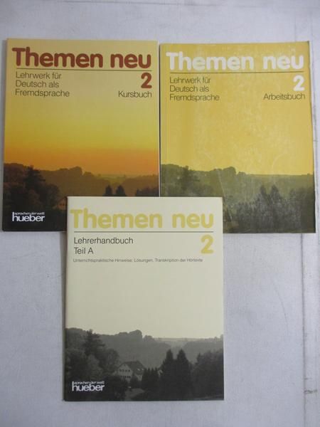 Themen neu 2 Arbeitsbuch, Kursbuch