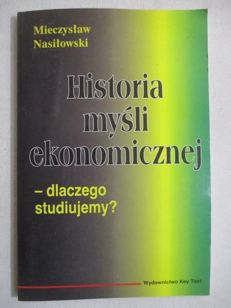Historia myśli ekonomicznej