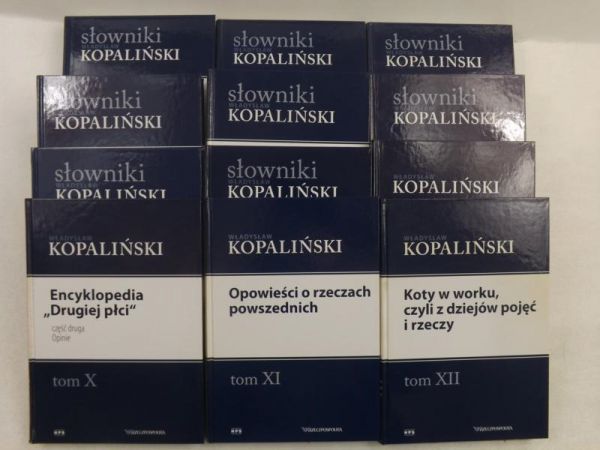 Słowniki a ego, XII tomów, komplet