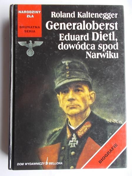 Generaloberst Eduard Dietl, dowódca spod Narwiku