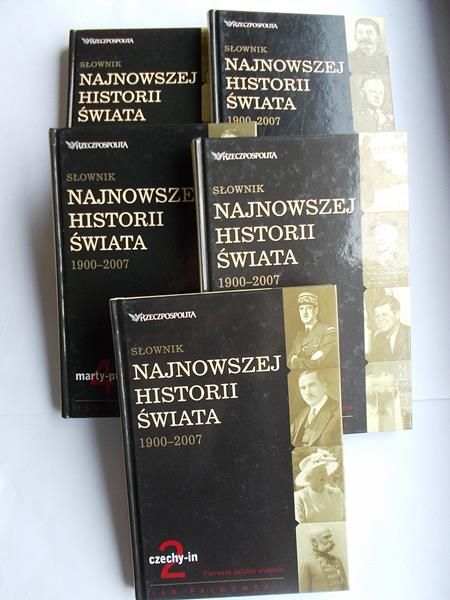 Majewski Piotr  - Słownik najnowszej historii świata 1900-2007 / 2-6 części