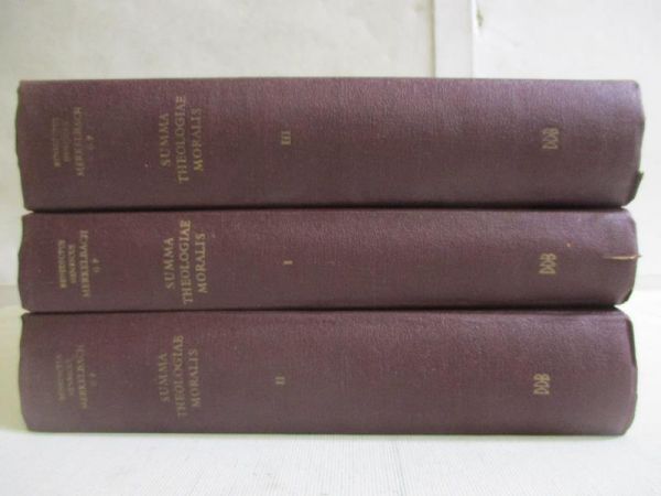 Summa Theologiae Moralis, Tom I - III