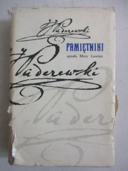 Paderewski Ignacy J. - Pamiętniki