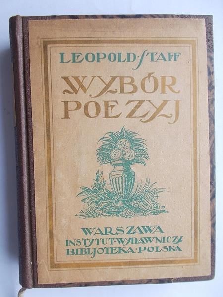 Wybór poezyj, 1923 r.