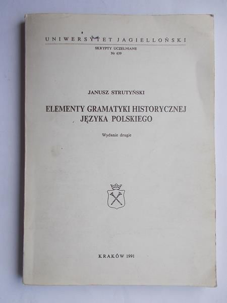 Elementy gramatyki historycznej języka polskiego