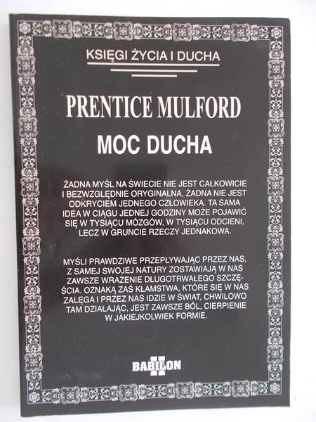 Moc ducha