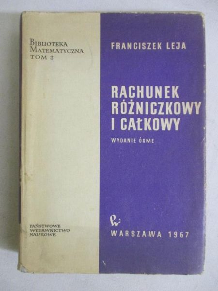 Rachunek różniczkowy i całkowy