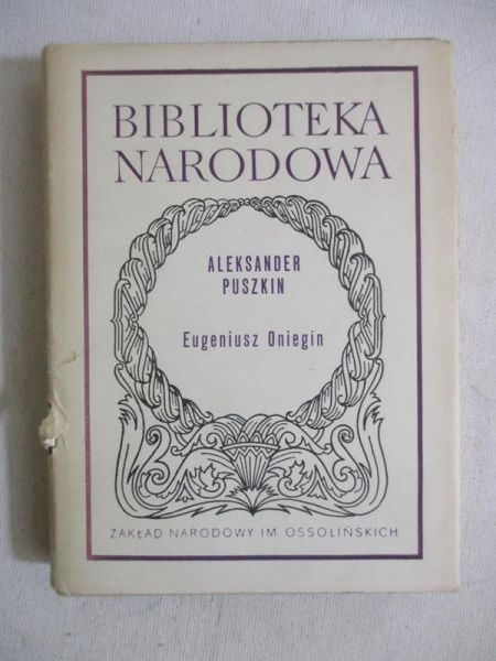 Eugeniusz Oniegin, BN