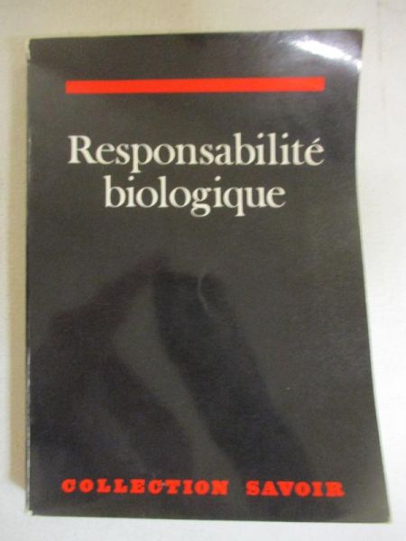 Fuller Watson - Responsabilite biologique