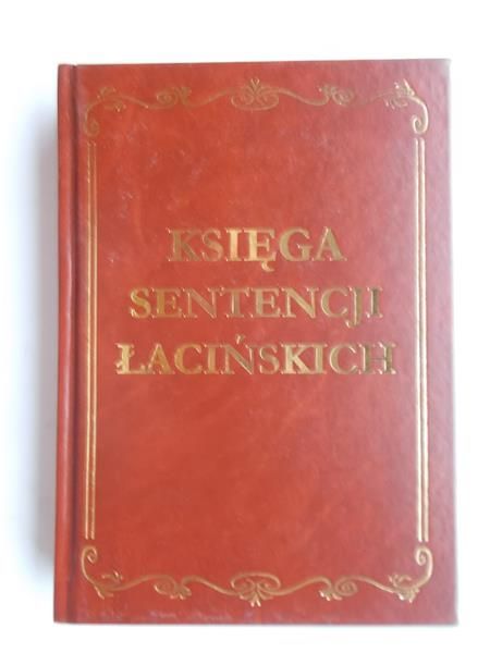 Księga sentencji łacińskich