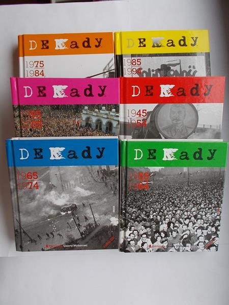 Biblioteka Gazety Wyborczej: Dekady, Tom I-VI