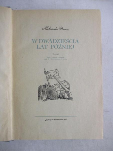 Dumas Aleksander - W dwadzieścia lat później