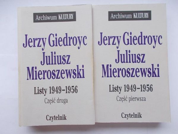 Listy 1949- 1956. Część pierwsza i druga
