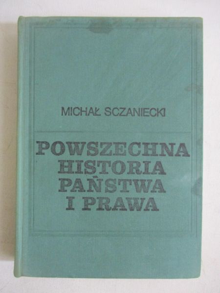Powszechna historia państwa i prawa