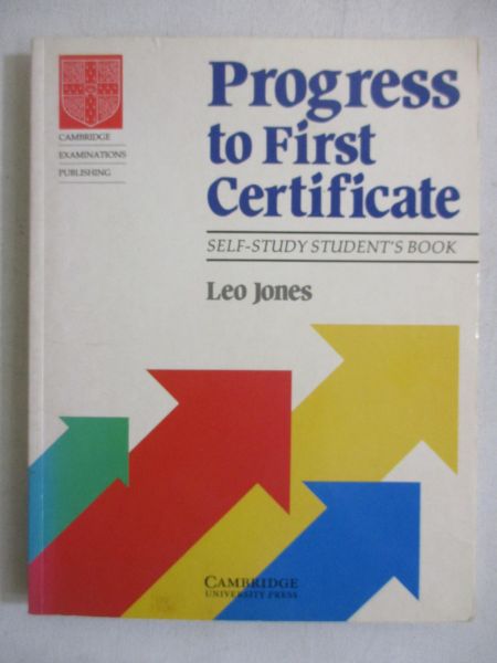 Jones Leo- Progress To First Certificate