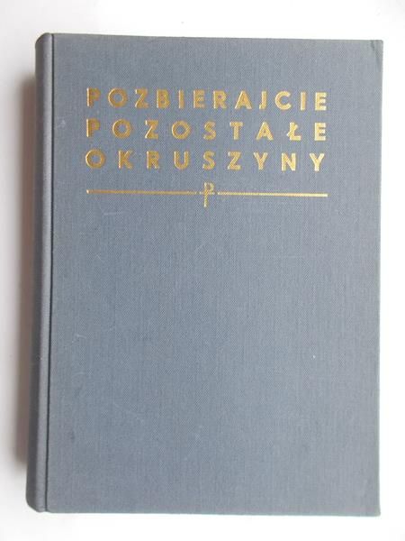 Pozbierajcie pozostałe okruszyny