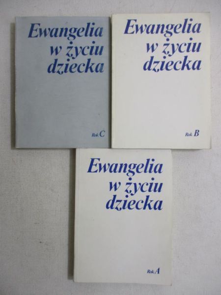 Ewangelia w życiu dziecka, Tom I - III