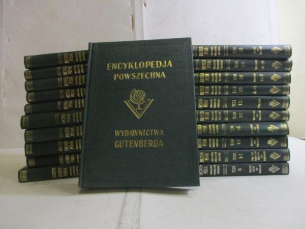 Encyklopedia powszechna wydawnictwa Gutenberga, t. 1-21, reprint z 1929–1938