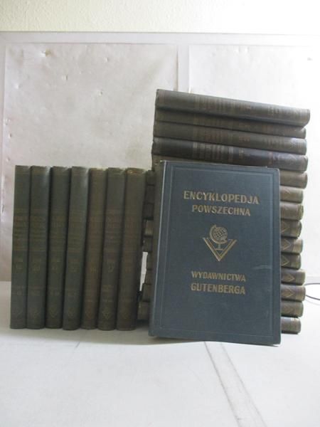 Wielka Ilustrowana Encyklopedja Powszechna Wydawnictwa Gutenberga, t.  I-XXII, 1929-1938 r.