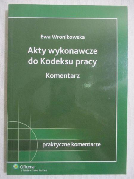 Akty wykonawcze do Kodeksu pracy