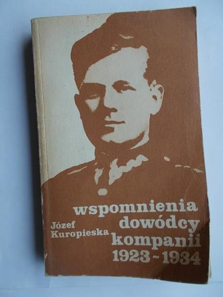 Wspomnienia dowódcy kompanii 1923-1934