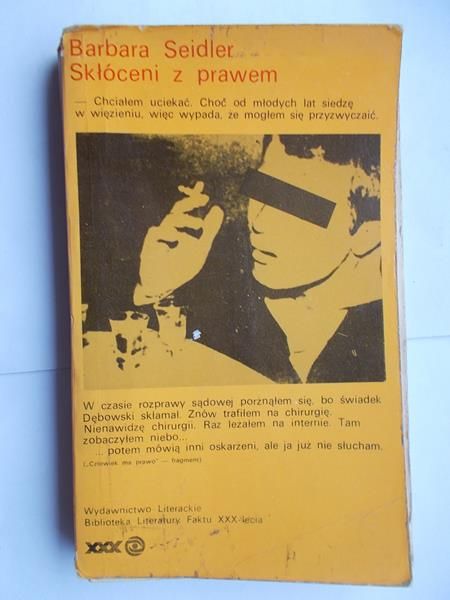Seidler Barbara - Skłóceni z prawem