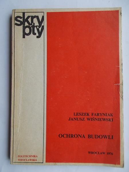 Wiśniewski J. - Ochrona budowli