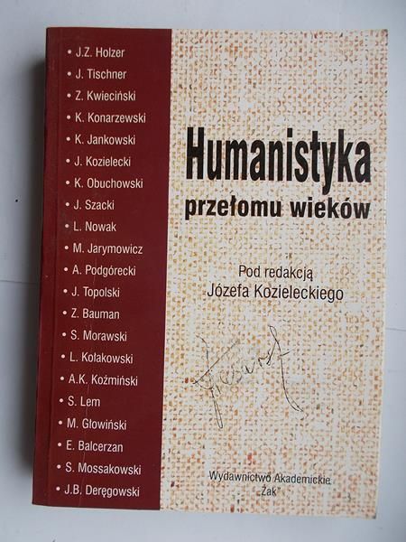 Humanistyka przełomu wieków