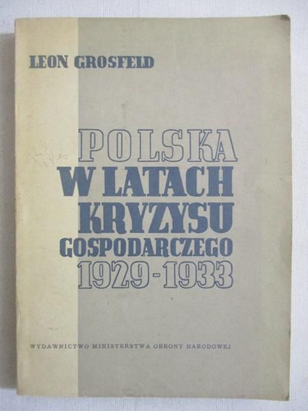 Polska w latach kryzysu gospodarczego 1929-1933