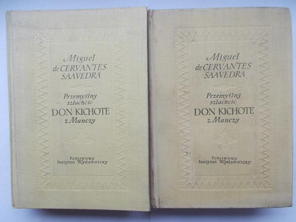 Przemyślny szlachcic Don Kichote z Manczy, Tom I-II