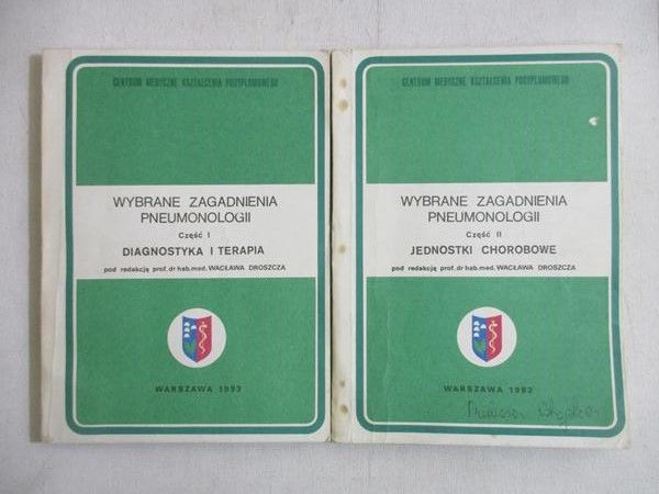 Wybrane zagadnienia pneumologii, Część I-II