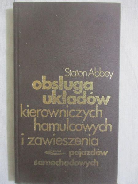 Obsługa układów kierowniczych, hamulcowych i zawieszenia pojazdów samochodowych