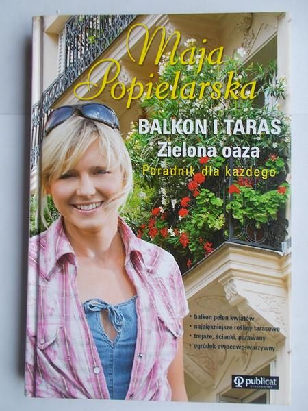 Balkon i taras. Zielona oaza