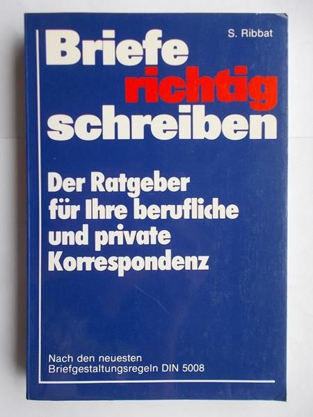 Briefe richtig schreiben
