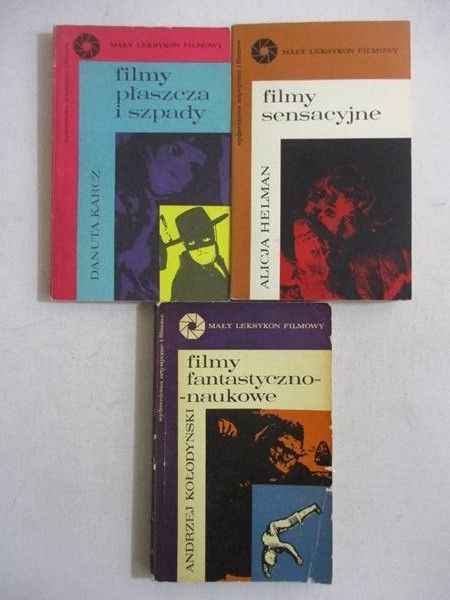 Kołodyński Andrzej / Karcz Danuta / Helman Alicja - Filmy fantastyczno-naukowe / Filmy płaszcza i szpady / Filmy sensacyjne