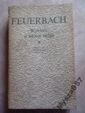 FEUERBACH Wykłady o istocie religii
