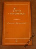 Bartoszyński TEORIA I INTERPRETACJA Szkice lit.